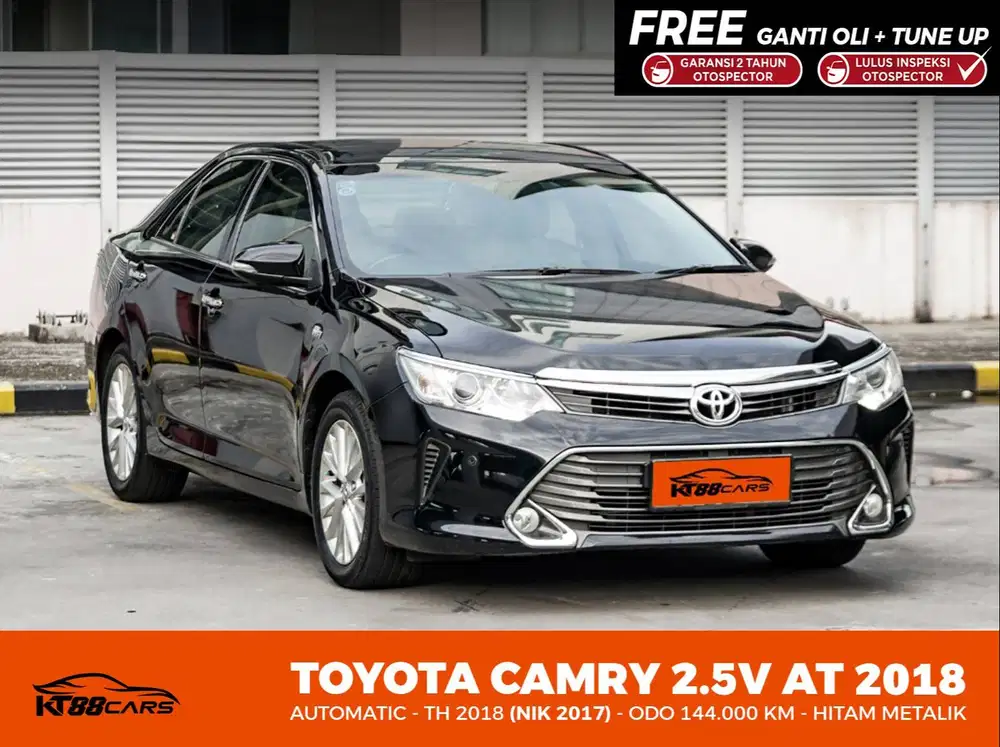 Record TOYOTA CAMRY 2.5 V AT 2017
