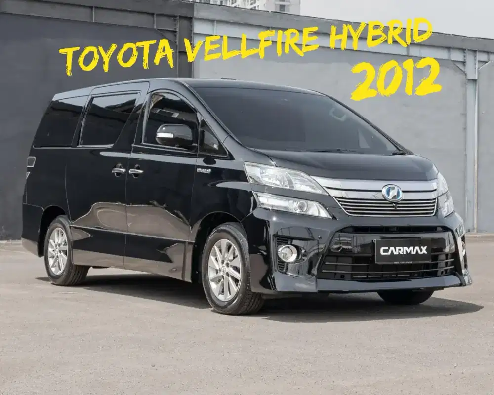 Toyota Vellfire 2.4 Hybrid CBU 2012 Rare!
