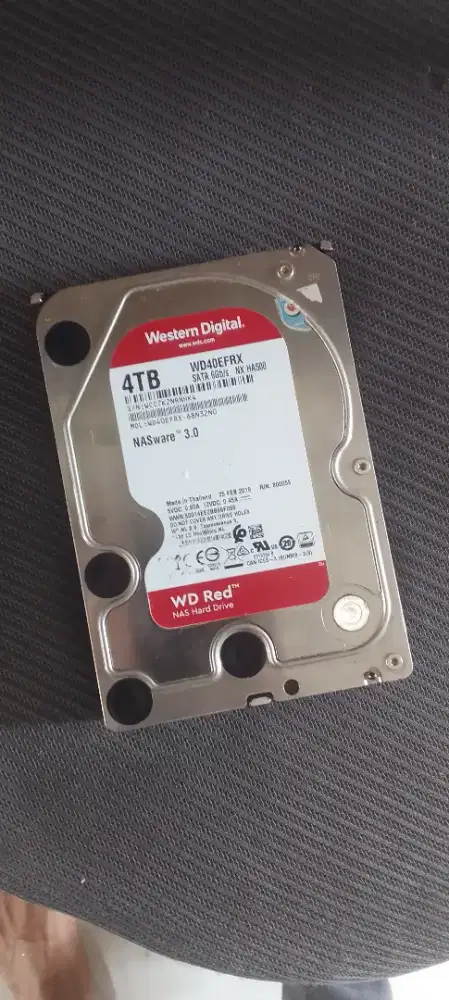 Hdd 4TB WD Red Nasware 3.0