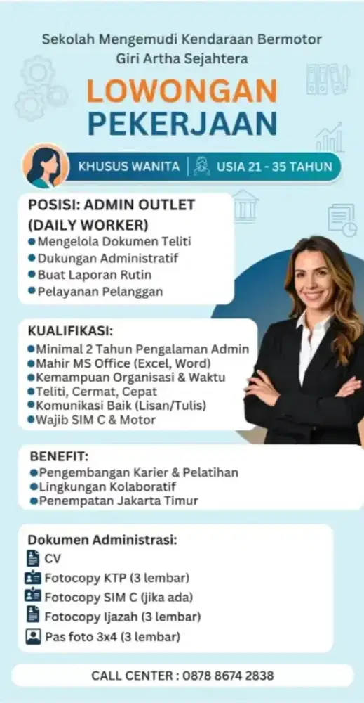 Admin Outlet Jakarta Timur