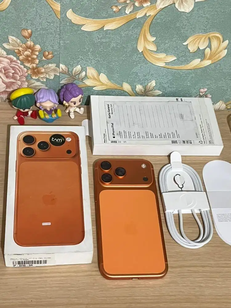 iPhone 17 Promax 512GB Cosmic Oren iBox pemakaian singkat
