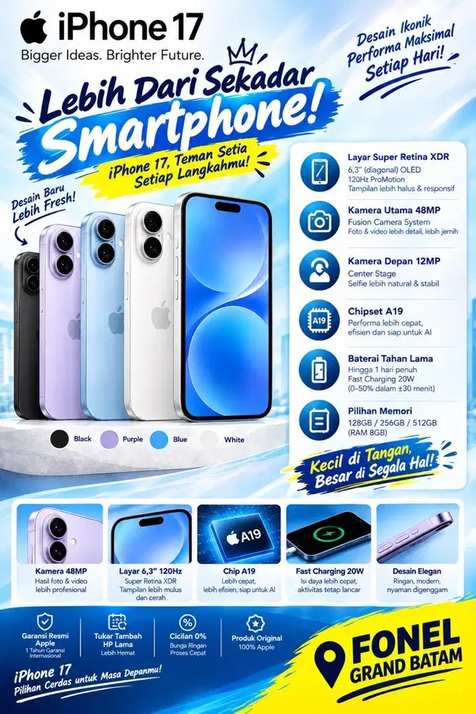 IPHONE 17 BASIC 256GB