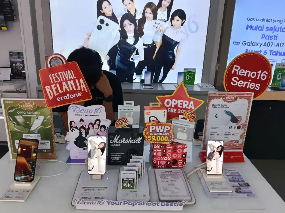 Beli oppo banyak bonusnya