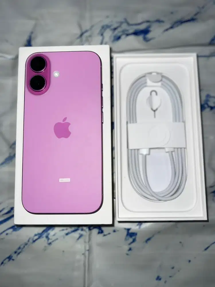iPhone 16 128GB iBox Pink. Hanya Open Segel & Aktivasi.