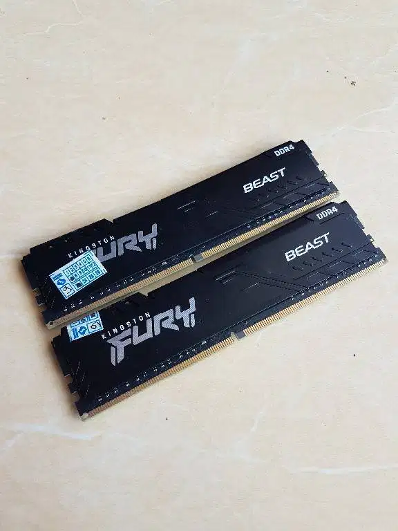 Ram DDR4 2x16gb 32gb KIT Kingston Hyper Fury Beast black 3200Mhz