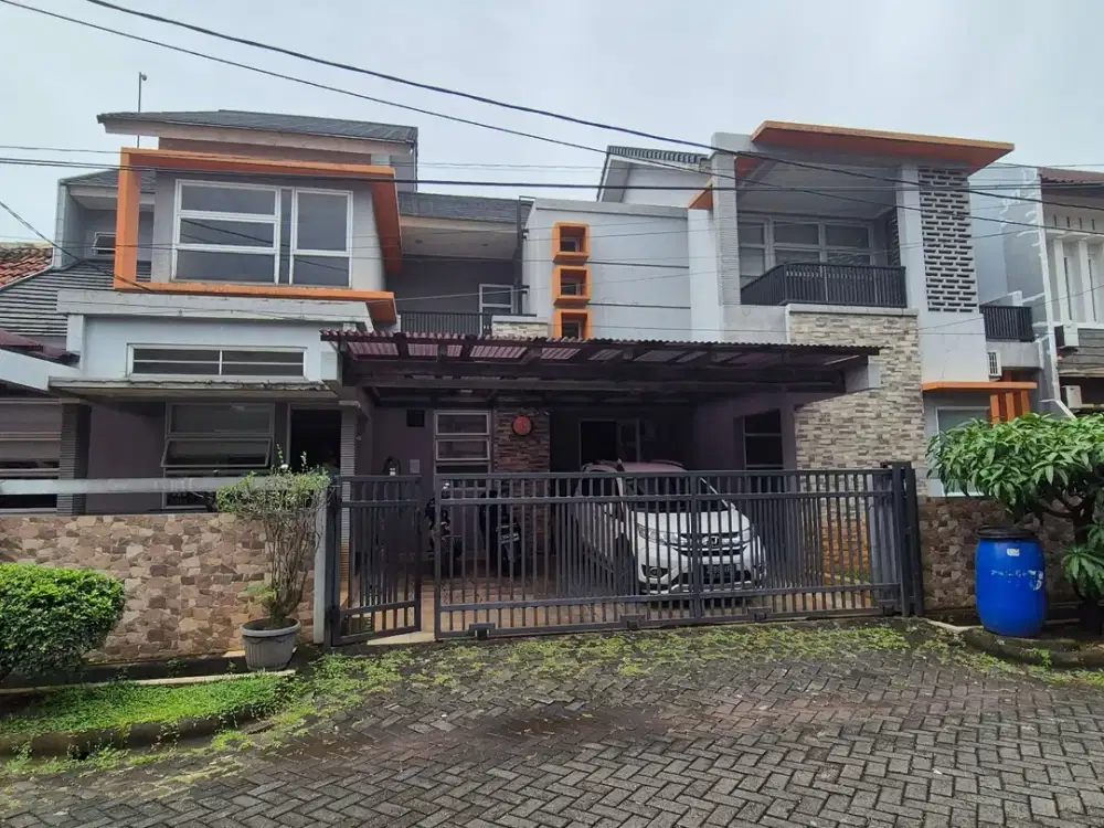 Rmh couple LT 270, 2lt, homy, siap huni, fasilitas lengkap @ Jl Melati, Kemang Pratama 2, Bekasi