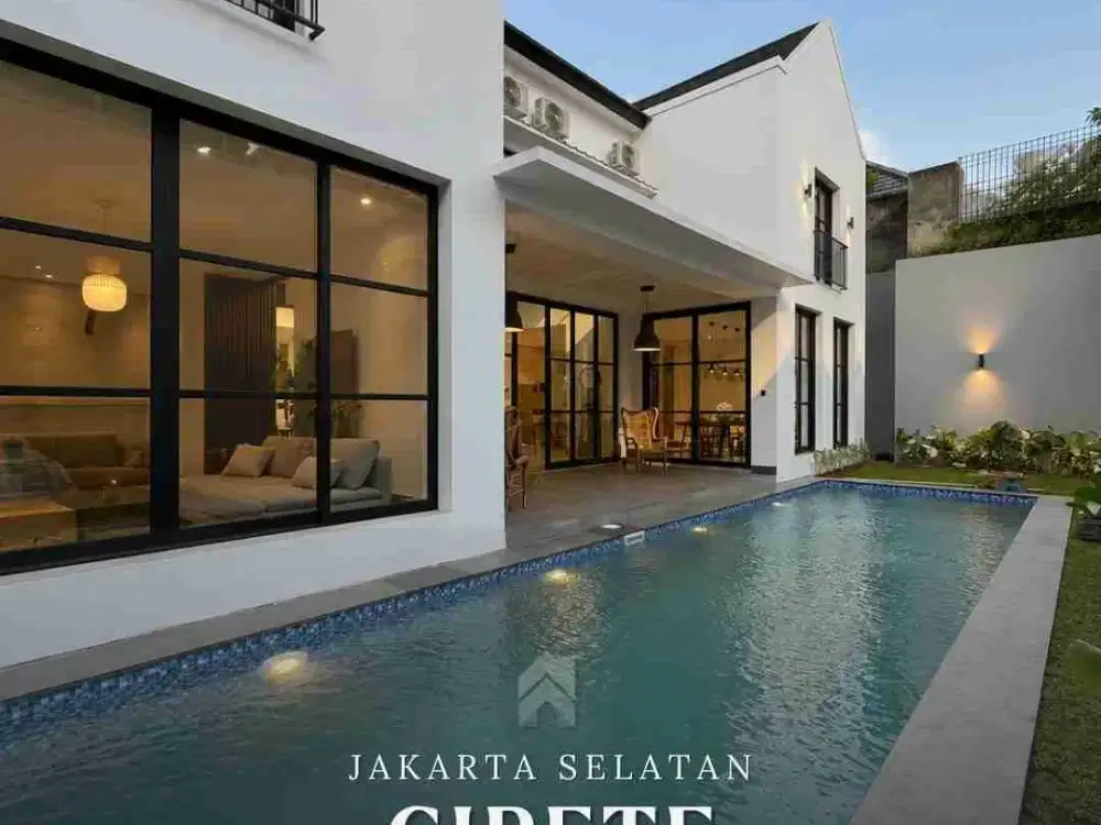 Dijual Rumah Brand New Luxury House Cipete Cilandak 536 m² Ada Kolam Renang