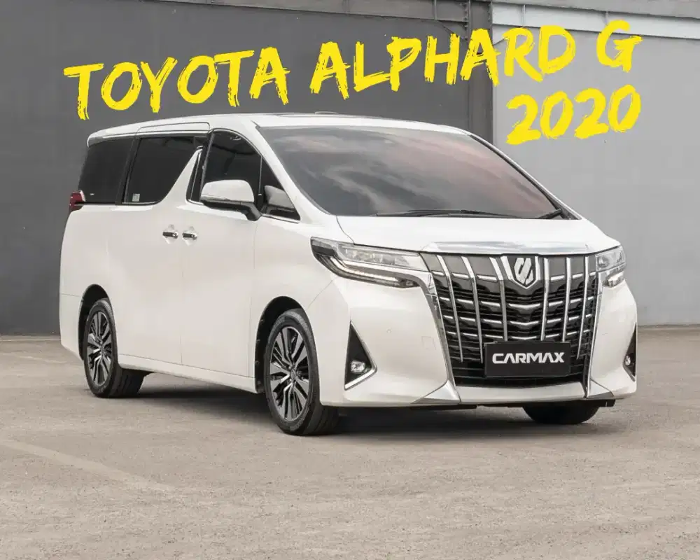 Toyota Alphard 2.5 G 2020 Siap pakai