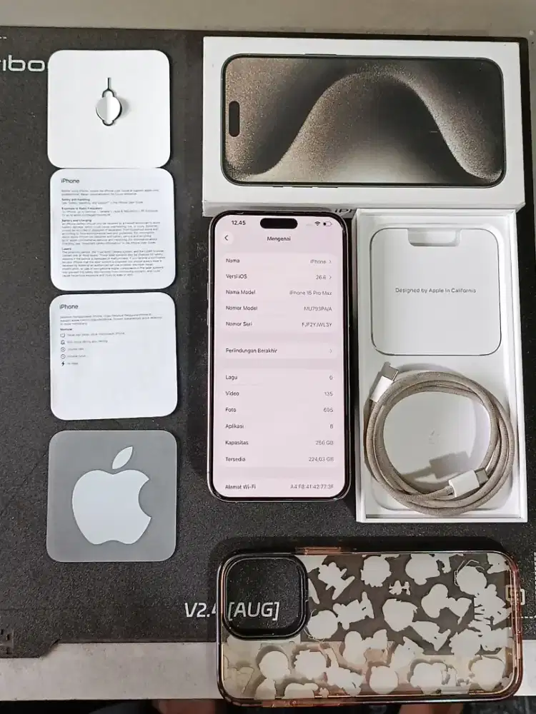 Iphone 15 pro max ibox 256gb