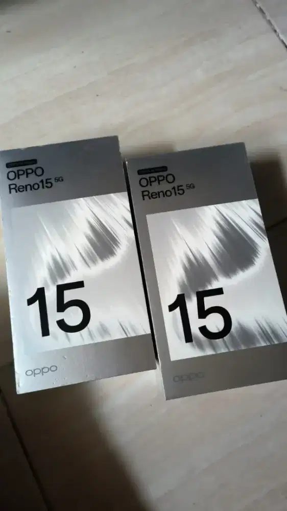 Oppo Reno 15 8/256 segel baru resmi