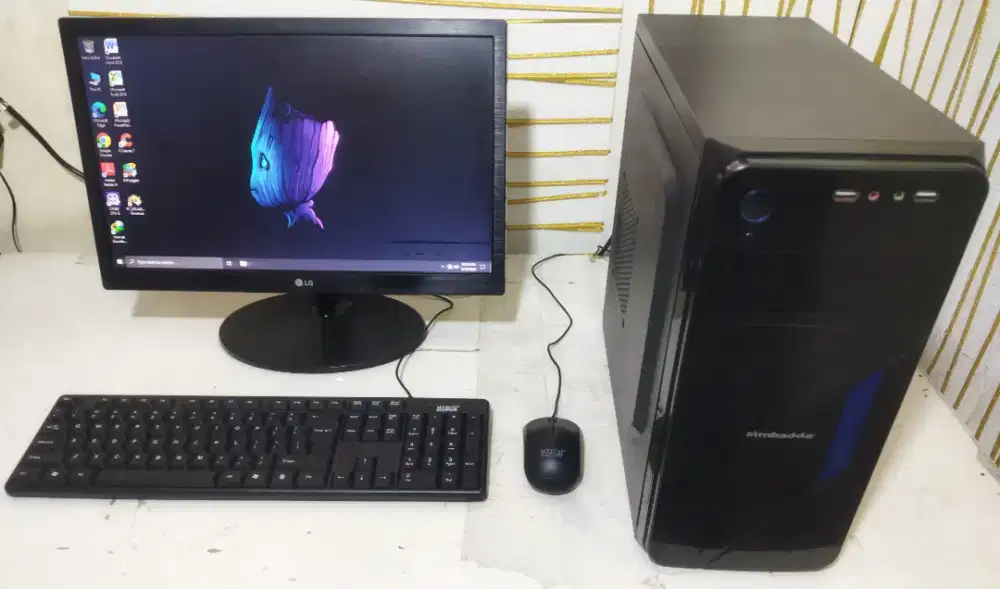 PC Komputer Fullset Core i3 Gen 4/ Ram 8Gb/ HDD 500Gb/ Monitor/ Wifi