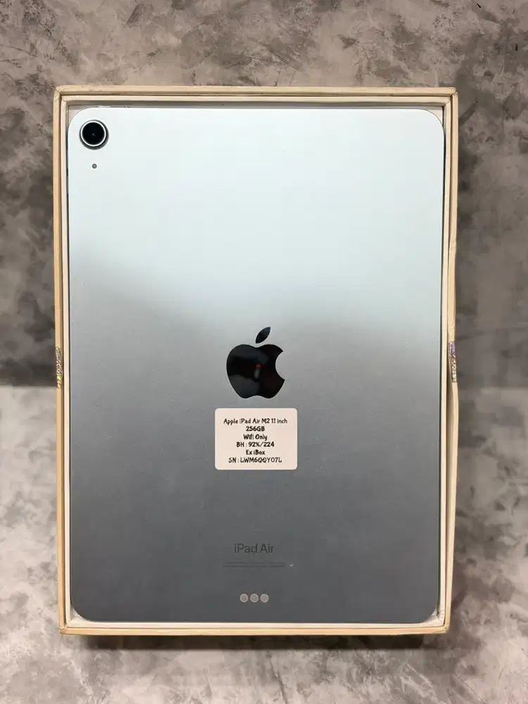 iPad Air m2 256gb wifi garansi resmi ex ibox