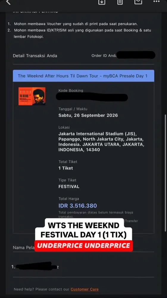 UNDERPRICE THE WEEKND DAY 1 - Cat FESTIVAL