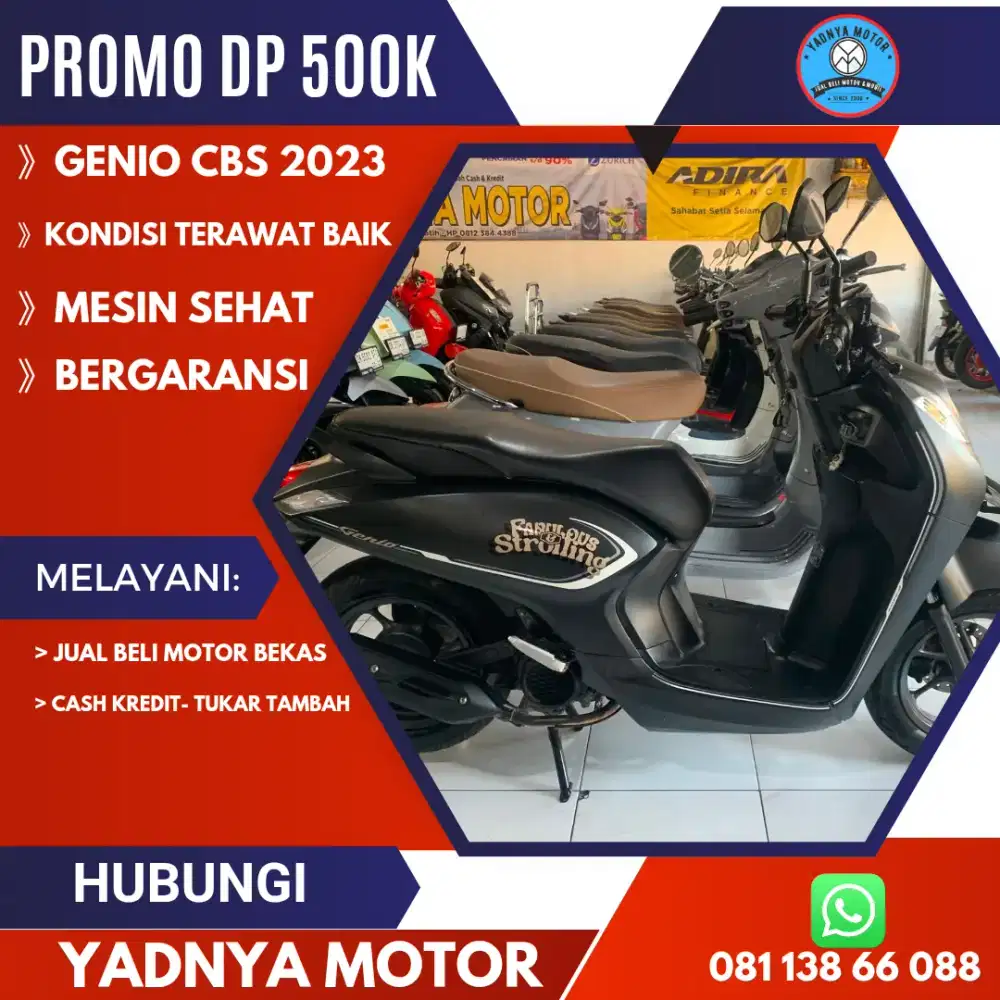 GENIO CBS 2023/YADNYA MOTOR