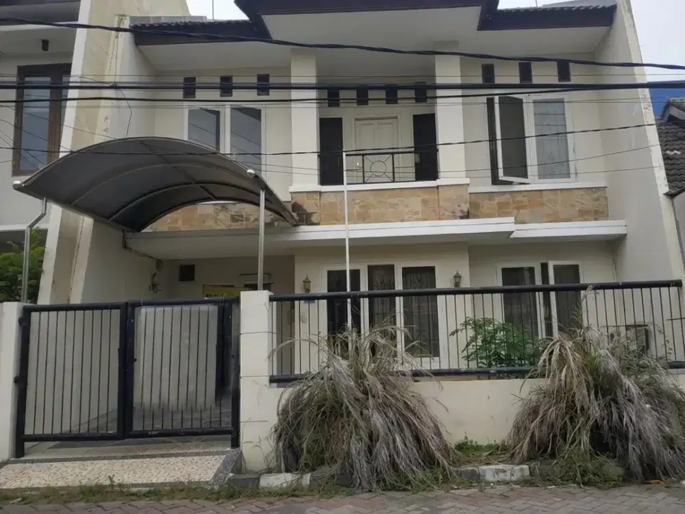 DIJUAL CEPATT! Rumah Mulyosari Prima, Surabaya Timur - Bangunan 2 Lantai, Row Jalan 3 Mobil