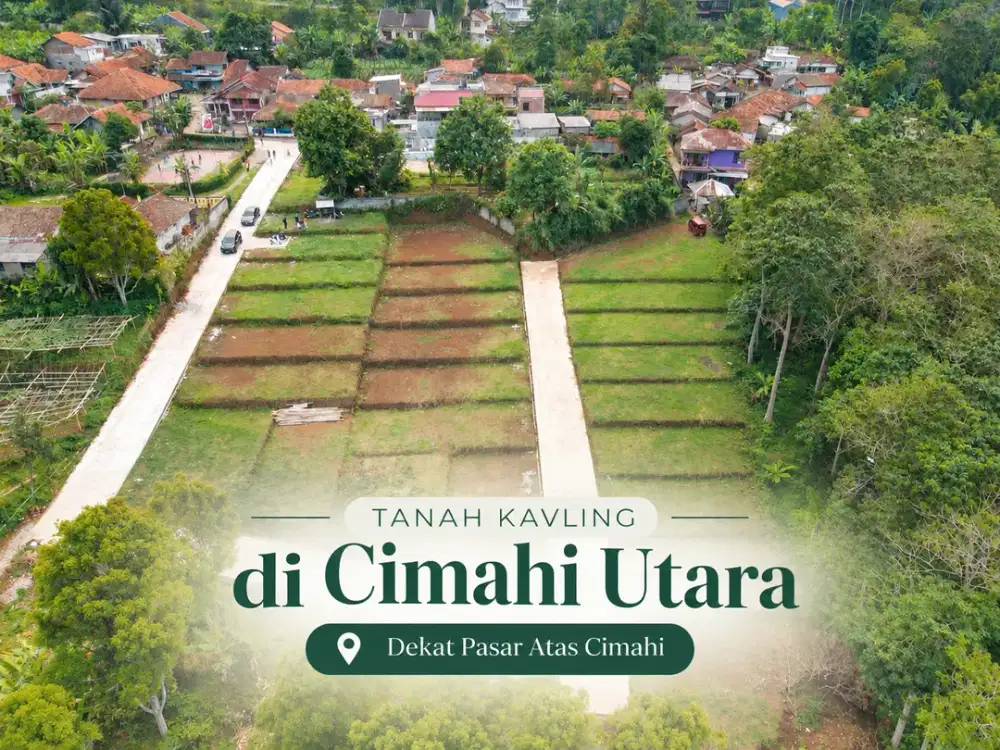 Tanah Kavling di Kolonel Masturi - Cimahi 400 Jutaan