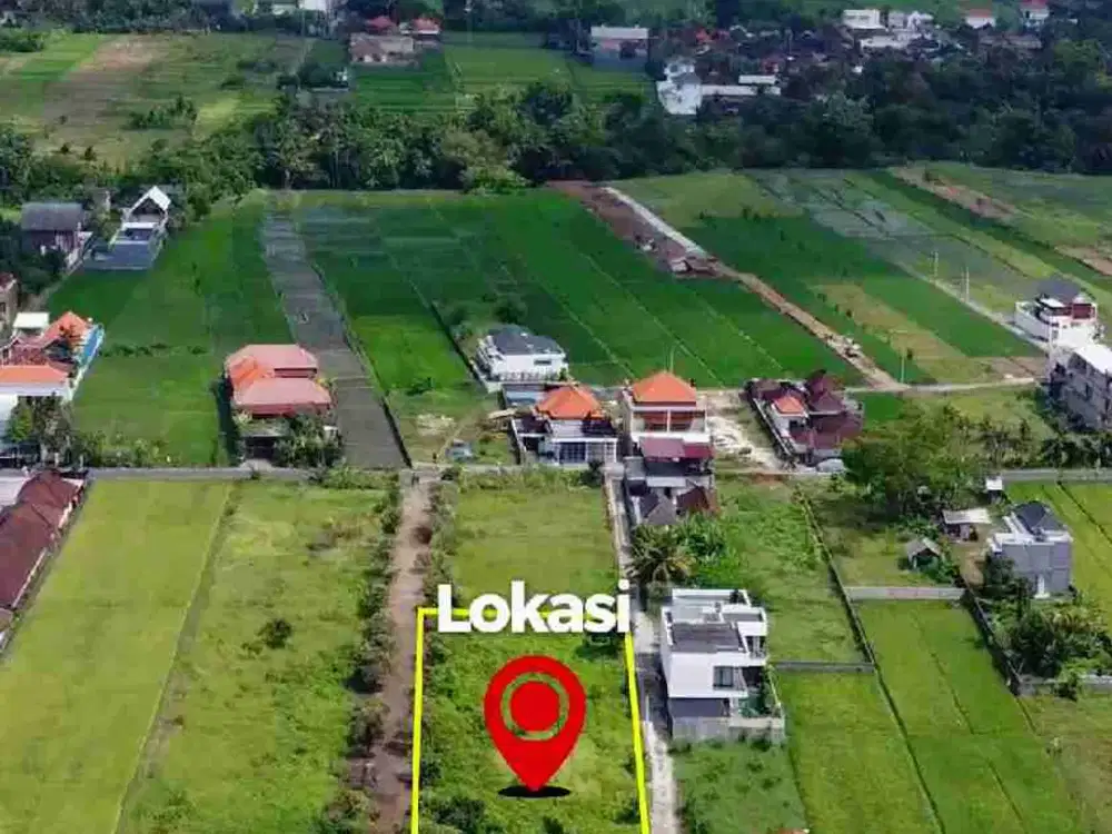 Tanah Kavling Residensial 2-17 Are di Area Kedungu Tabanan