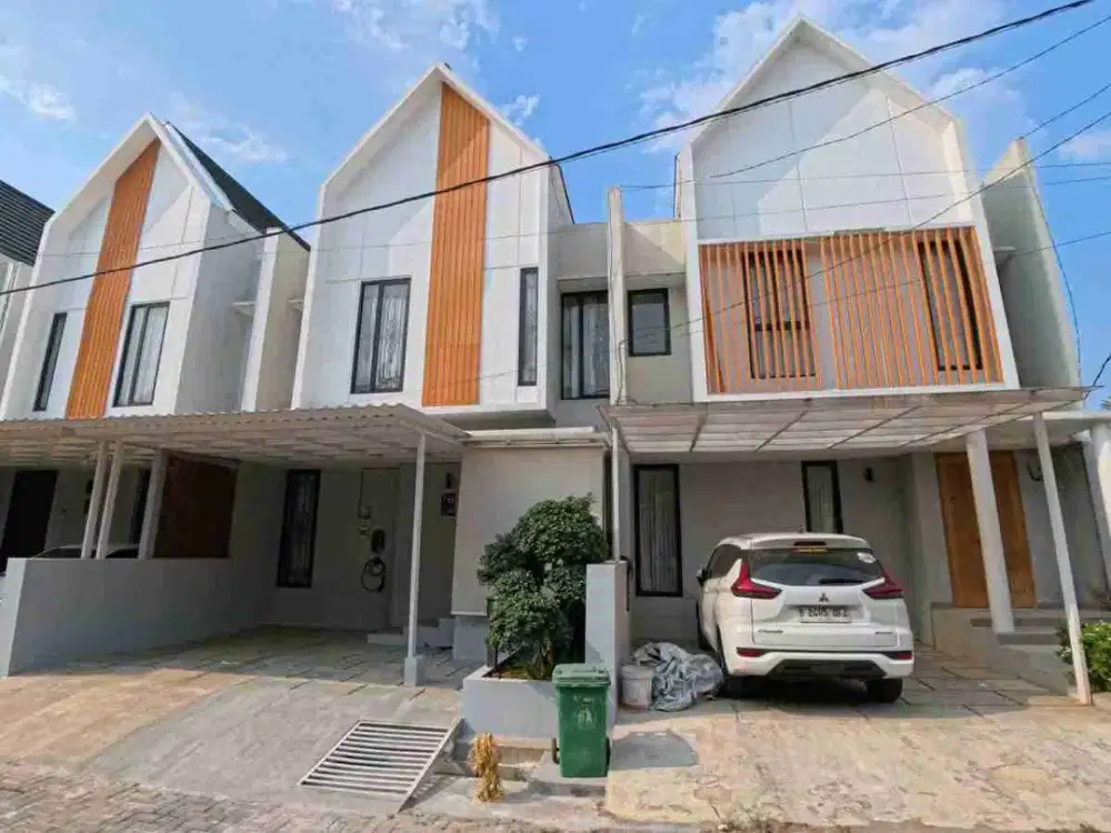 RUMAH BARU READY STOCK TANPA DP DEKAT TOL CIBUBUR DAN LRT MULAI 850JT