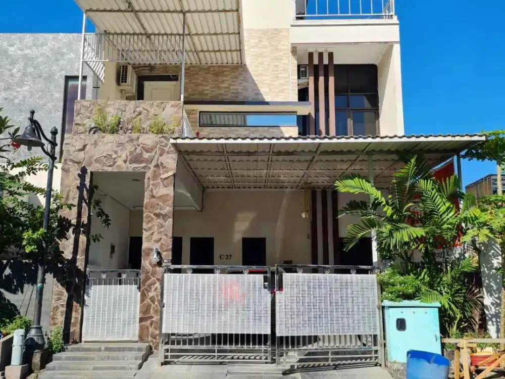 CA1255 DIJUAL RUMAH MODERN BAGUS SIAP HUNI SHM DI GRAND CITY REGENCY SURABAYA