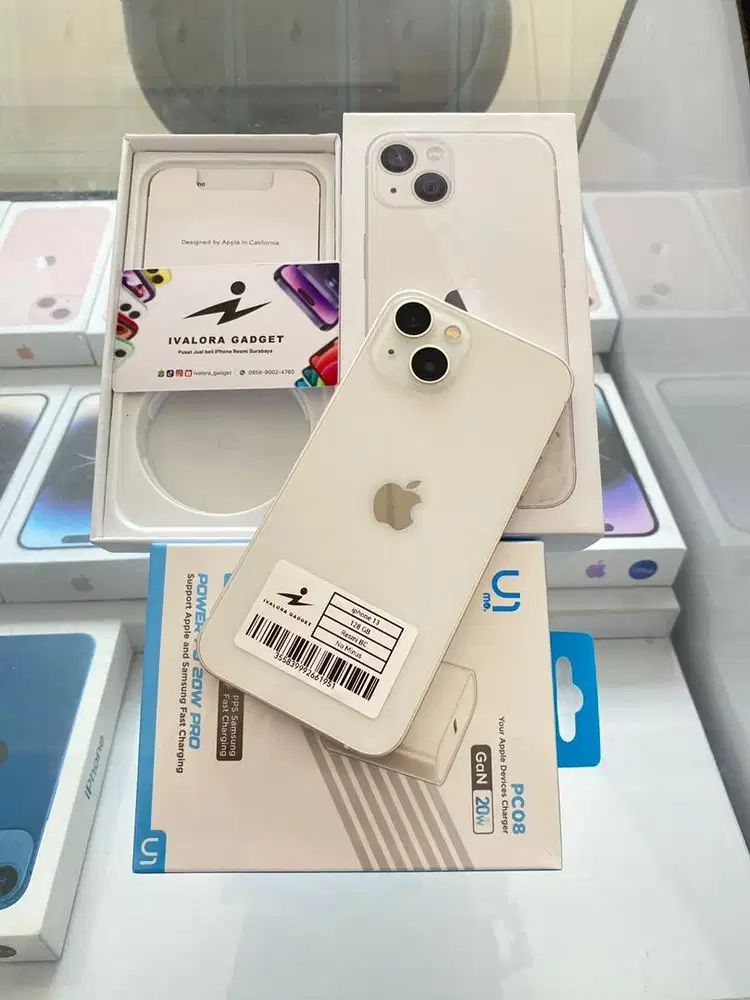 iPhone 13 128GB Beacukai White