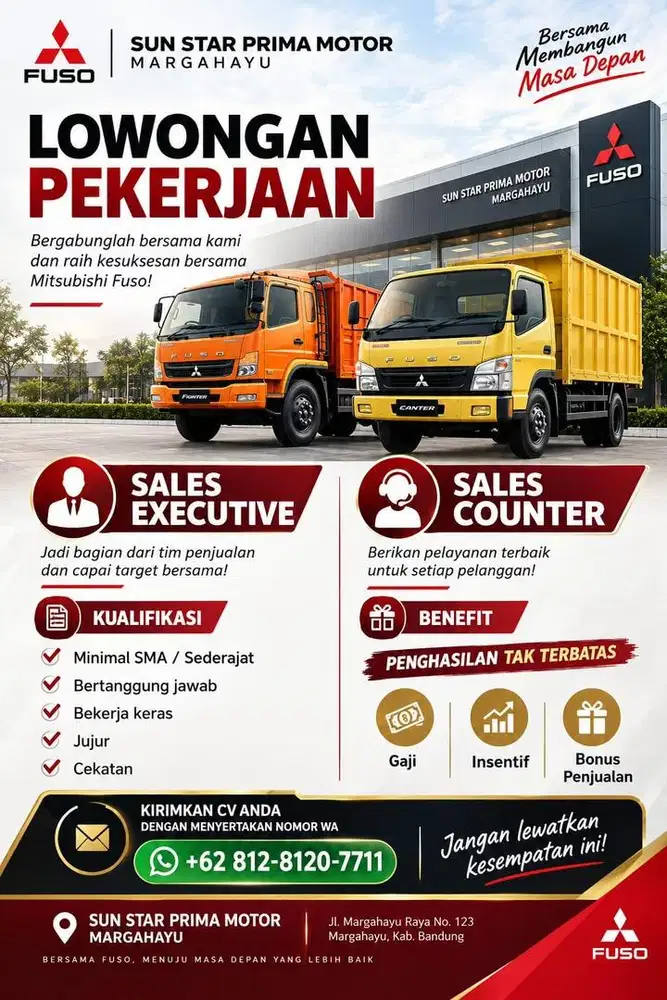 Lowongan kerja sales executive