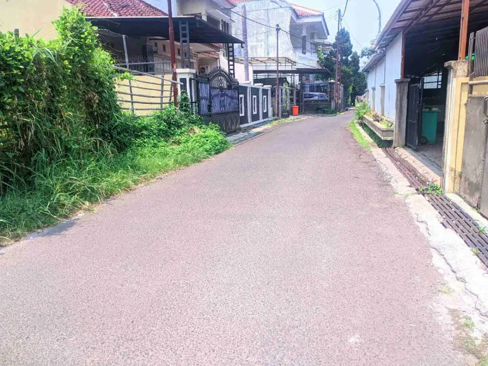 Kavling siap bangun lokasi terusan logam buah batu bentuk kotak !!