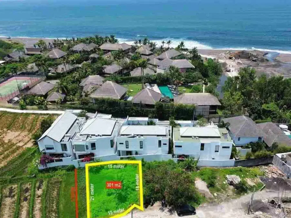 Tanah Premium 3 are  di Dekat Pantai Pererenan Badung Bali