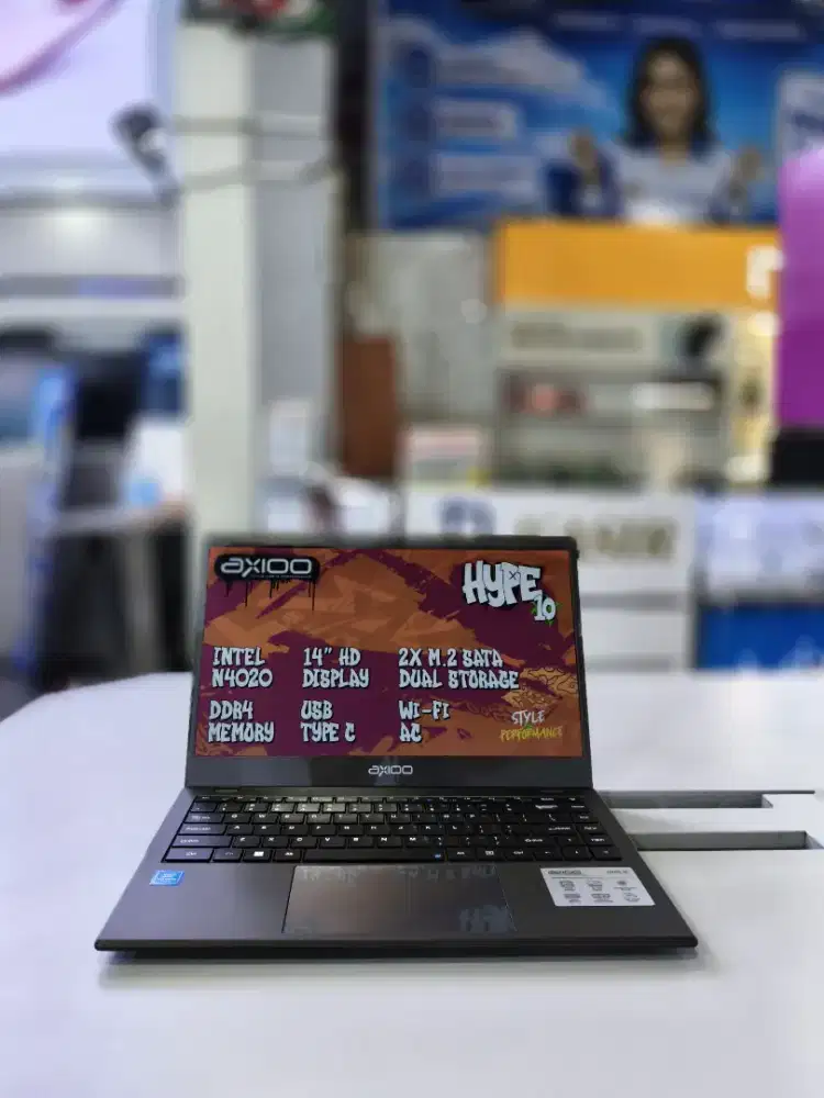 LAPTOP AXIOO HYPE 10 DISKON 300RB