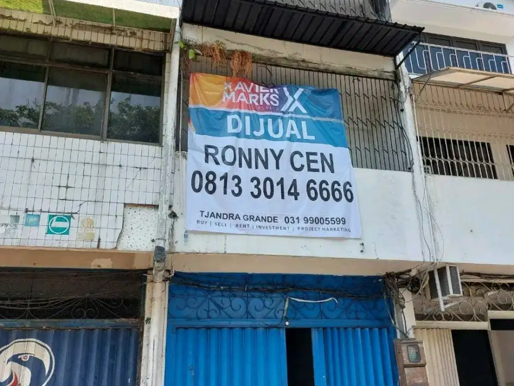DIJUAL RUKO PASAR BESAR WETAN NOL JALAN RAYA BUBUTAN SURABAYA RON.A241