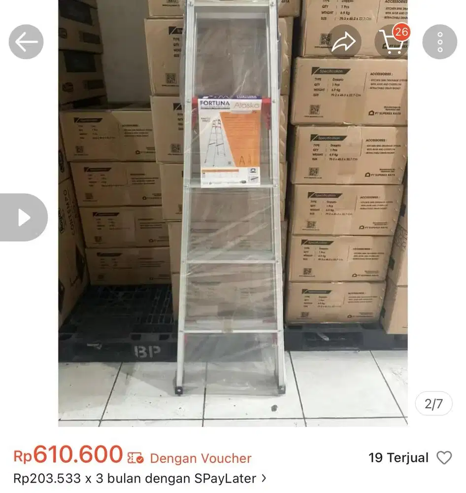Tangga merk fortuna
