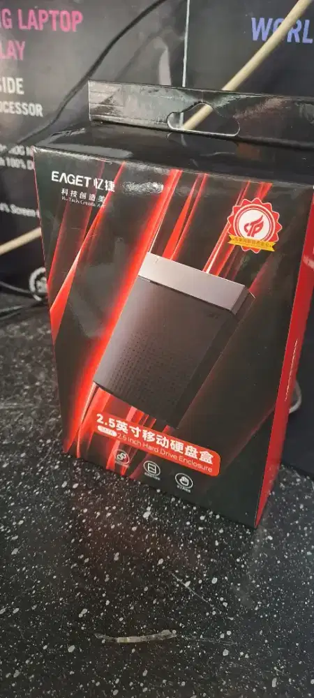 EAGET Casing HDD 2.5 Inci untuk Hard Drive Portabel 3.0