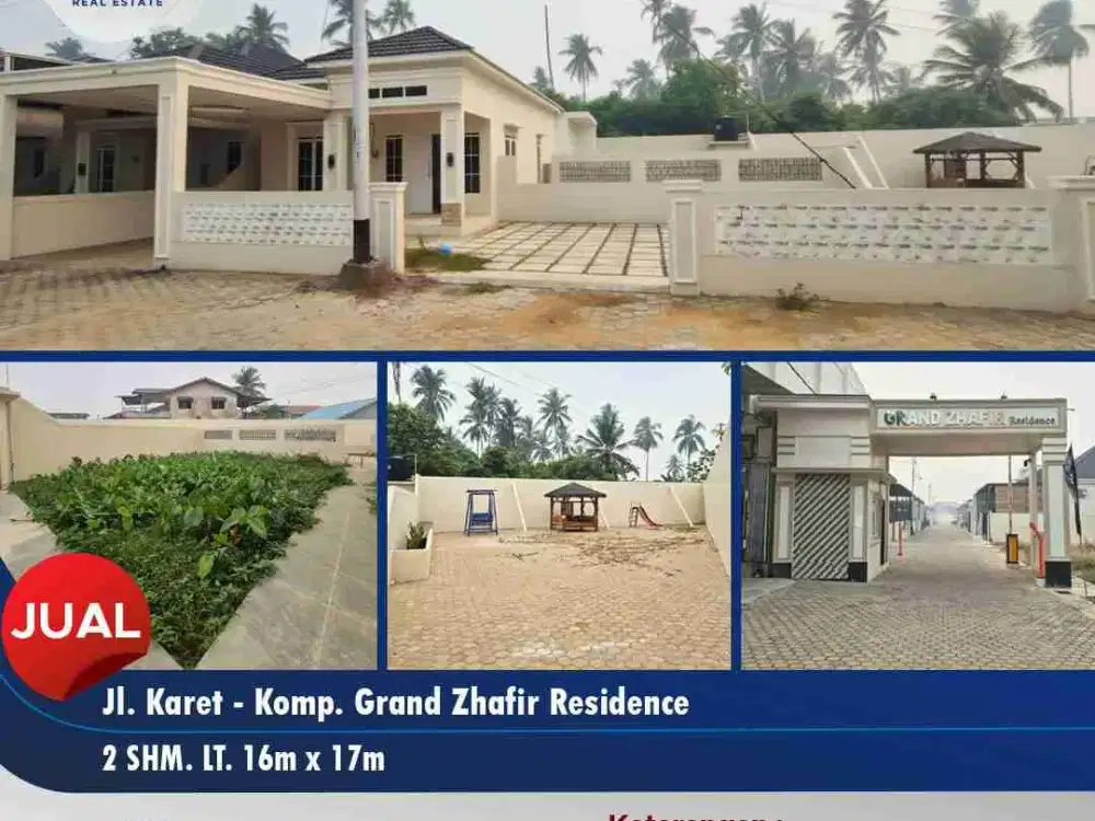 Dijual rumah + tanah kosong extra di tengah Komplek - Jl. Karet