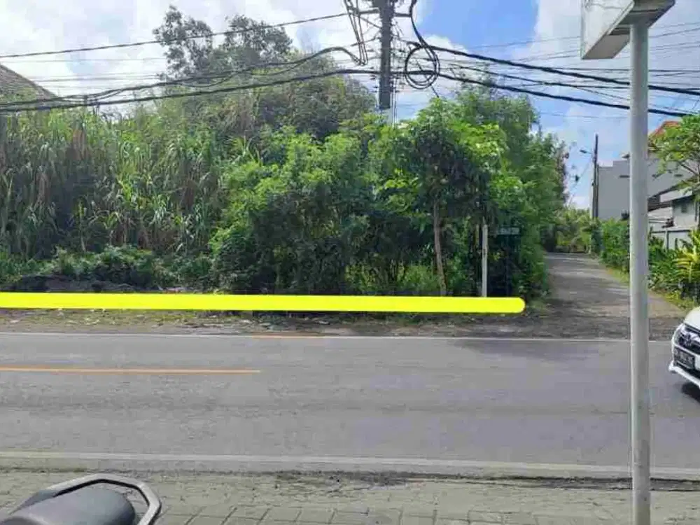 Tanah Hook (2 jalan)  Pinggir Jalan Utama Uluwatu Pecatu Kuta Selatan Badung Bali