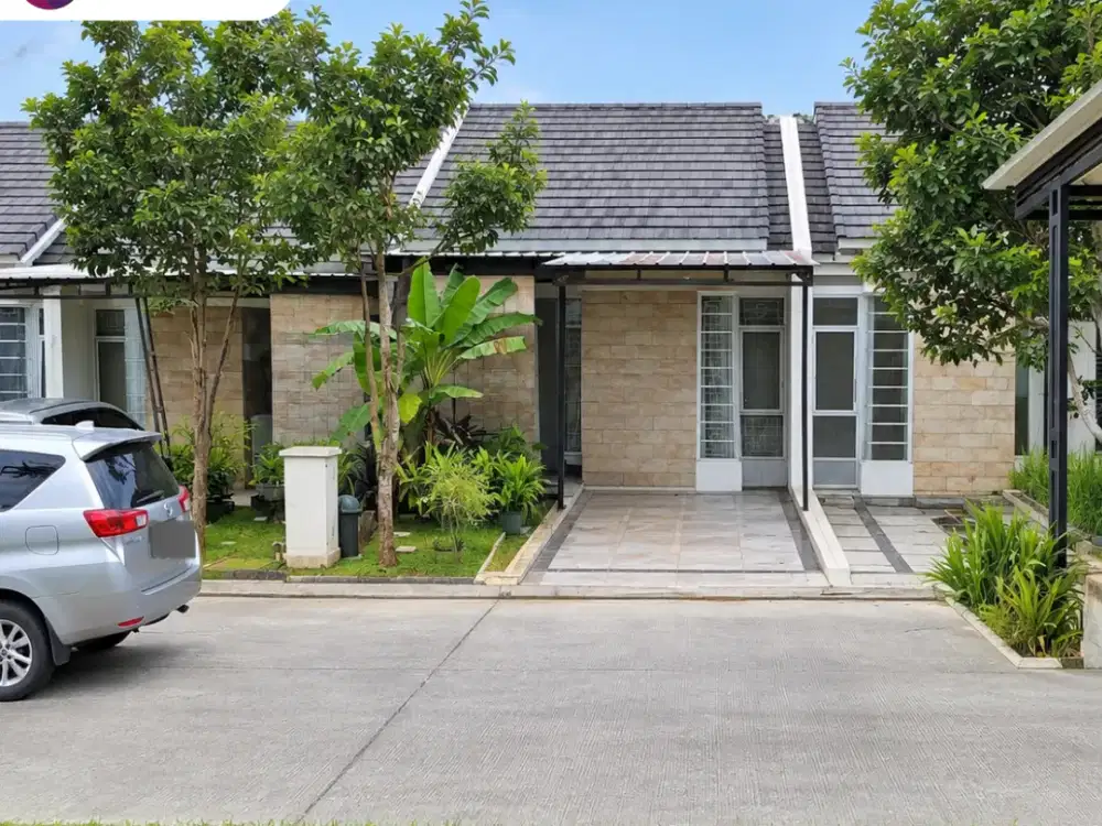 Di Jual Rumah Nyaman depan taman Serpong Natura City