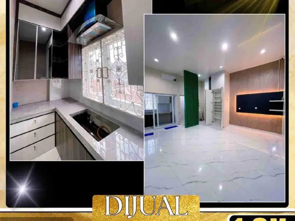 DIJUAL RUMAH 3,5 LANTAI SIAP HUNI DI KOMPLEK PERUMAHAN MADIO REGENCY MEDAN