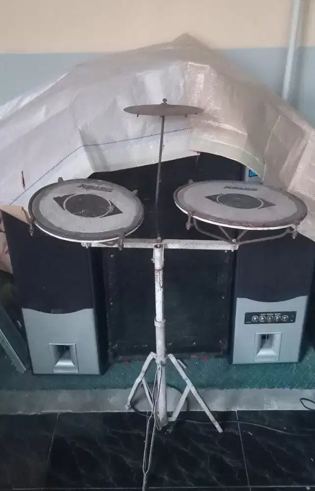Drum2an anak dgn stand
