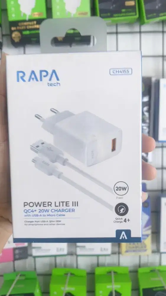 TRAVEL CHARGER MICRO RAPA TECH POWER LITE III