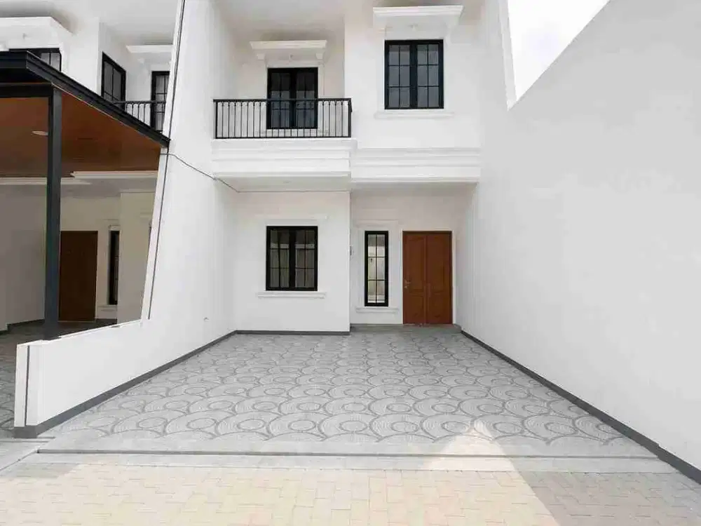 Jual Rumah Baru Siap Huni Di Pondok Gede Kota Bekasi Carport 2, mewah Dijual