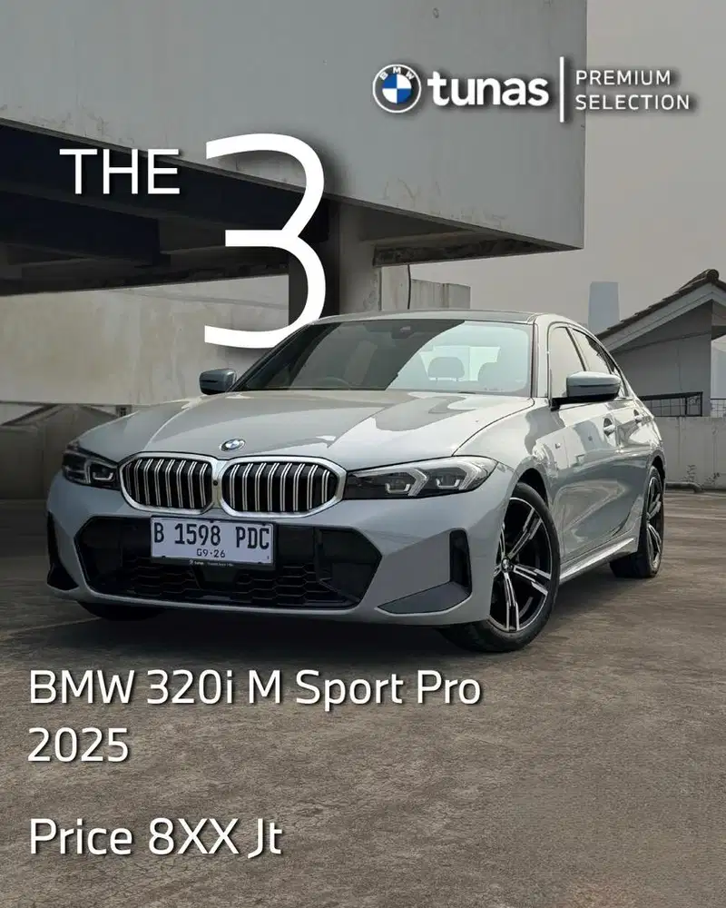 BMW 320i M Sport Nik 2025 STNK Langsunh Nama