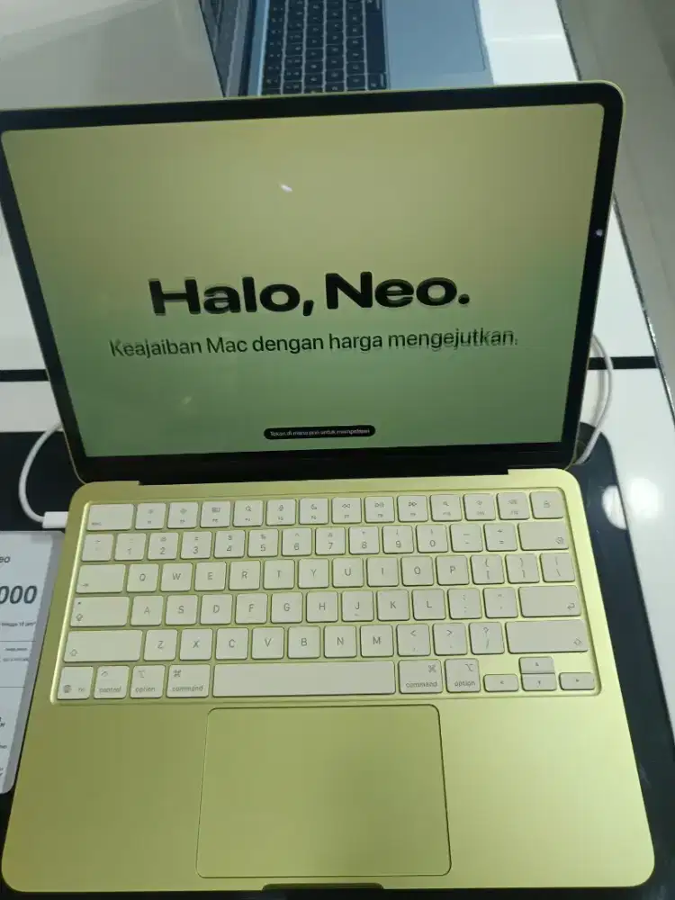 Promo cicilan tanpa kartu kredit Macbook Neo 256GB free 2x cicilan