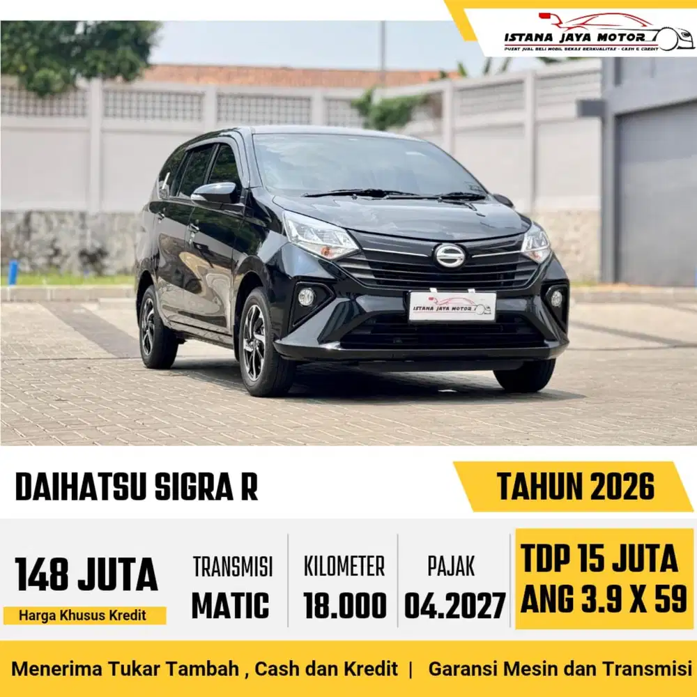 Daihatsu Sigra R AT th 2026 #istana jaya motor