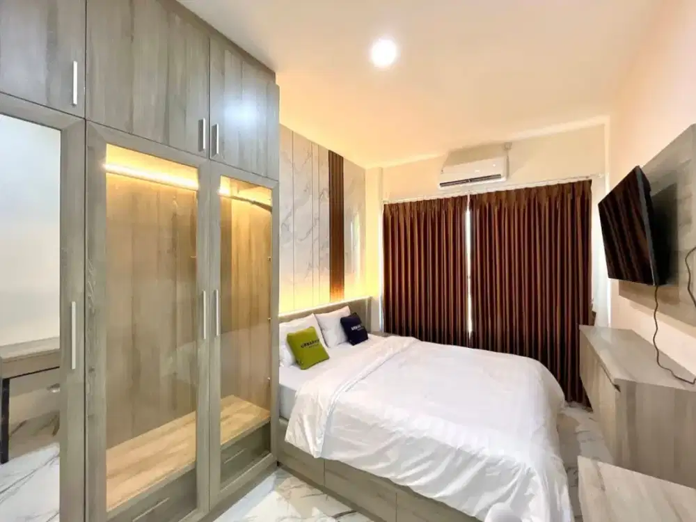 Dijual Kost modern Glass Facade Full Furnished Siap Pakai di Sumber Banjarsari