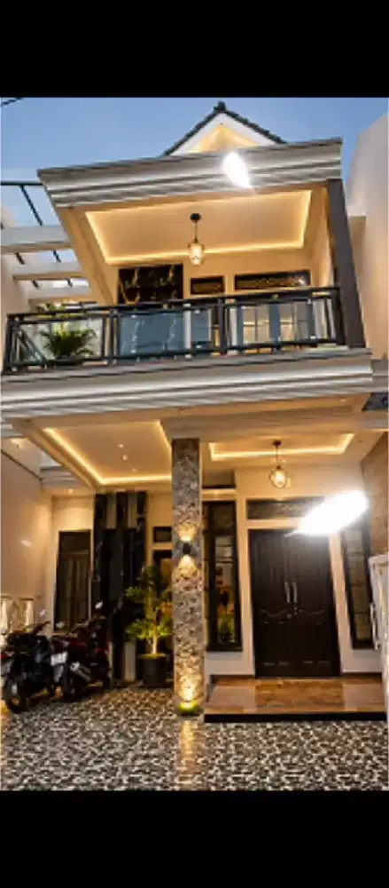 Dijual Rumah baru minimalis 2 lantai di Pondok Baru Cijantung Jaktim