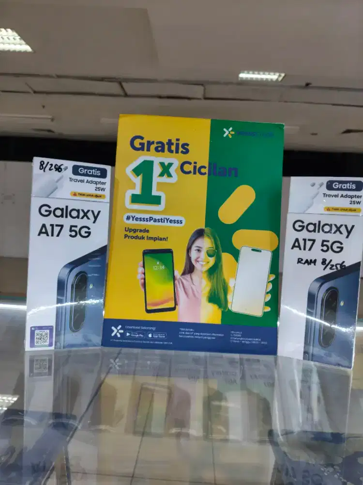 Cicilan hp Samsung A17 cuma pakai ktp aja