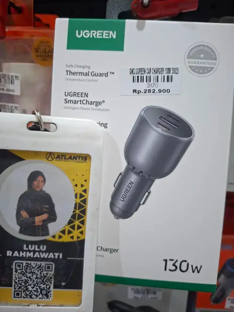 UGREEN CAR CHARGER 130W