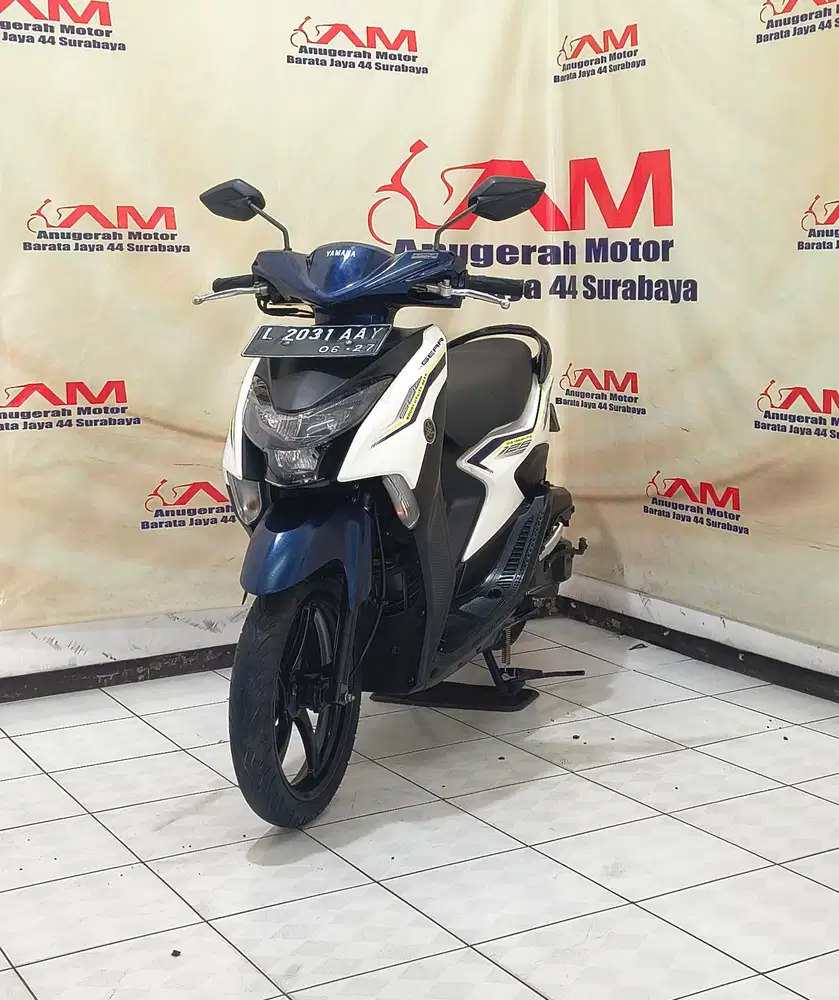 Tersedia Yamaha Gear 125 Tahun 2022 warna putih