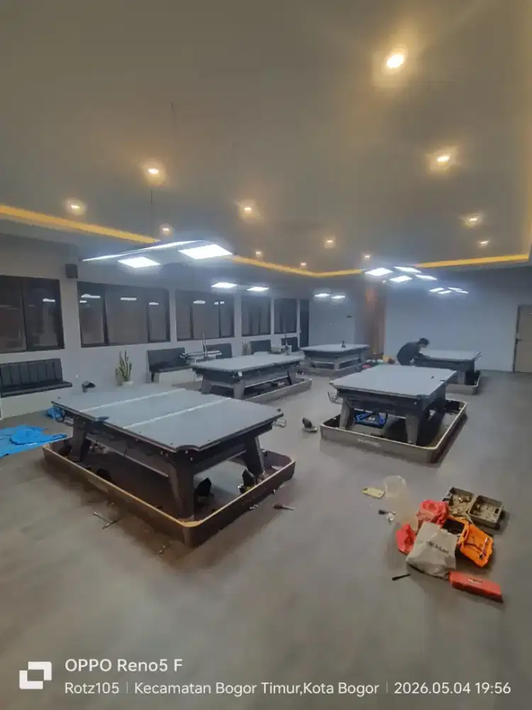 SERVIS MEJA BILLIARD