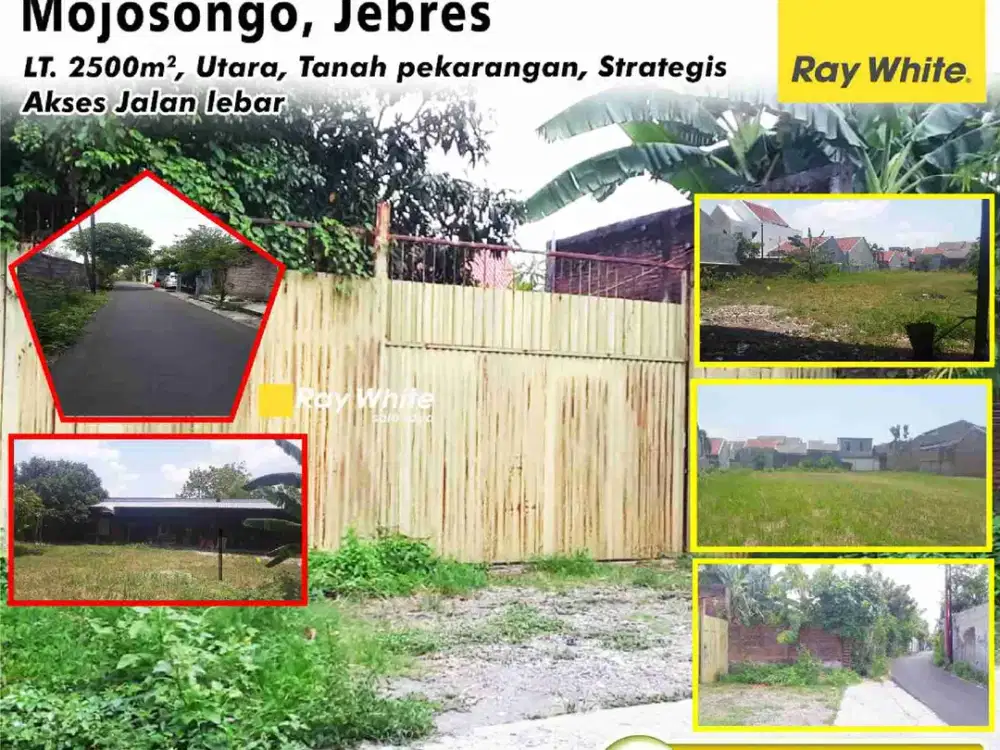 Tanah pekarangan  mojosongo