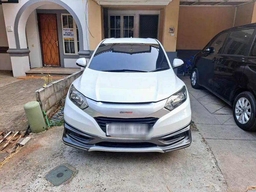 JUAL HONDA HRV E CVT 2018 PUTIH UPGRADE MUGEN MATIC HR V HR-V
