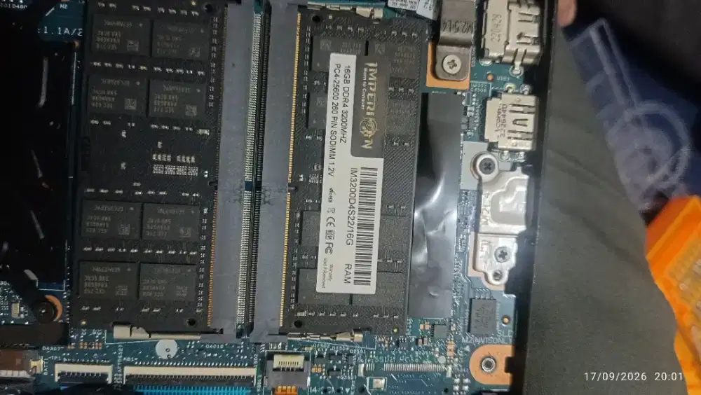 WTS Dijual RAM SODIMM LAPTOP 16GB DDR4